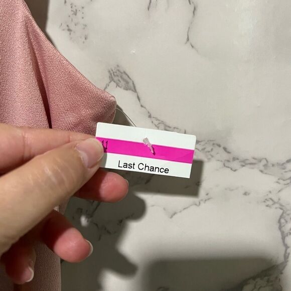 ASOS DESIGN square neck belted pleated maxi dress in rose - PINK Size 4 - Picture 5 of 10